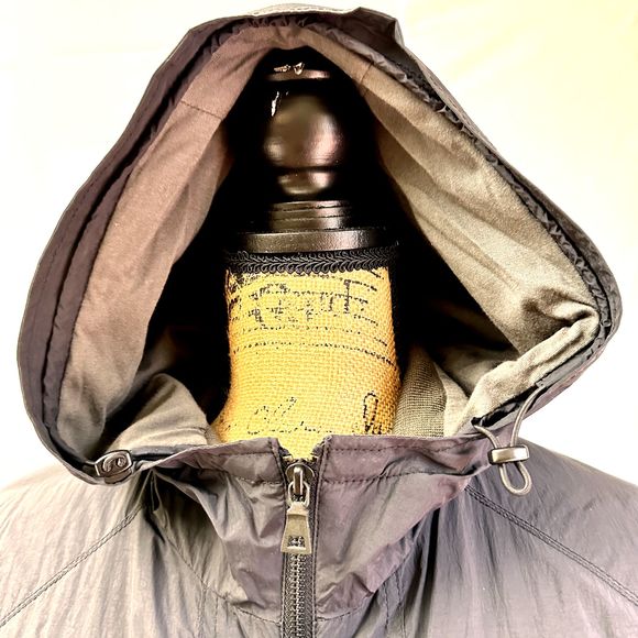 Cole Haan Men's Hooded Jacket SZ M Black Lined Windbreaker Soft Hooded Full Zip - Picture 6 of 16